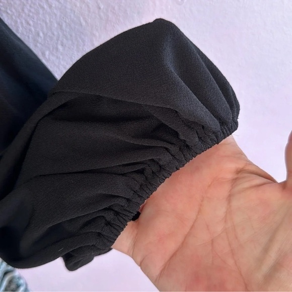 Black and Cream Women's Top Cato size 18/20 tunic - Picture 4 of 6